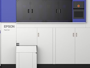 Epson trabalha em máquina capaz de reciclar 14 folhas de papel em 1 minuto