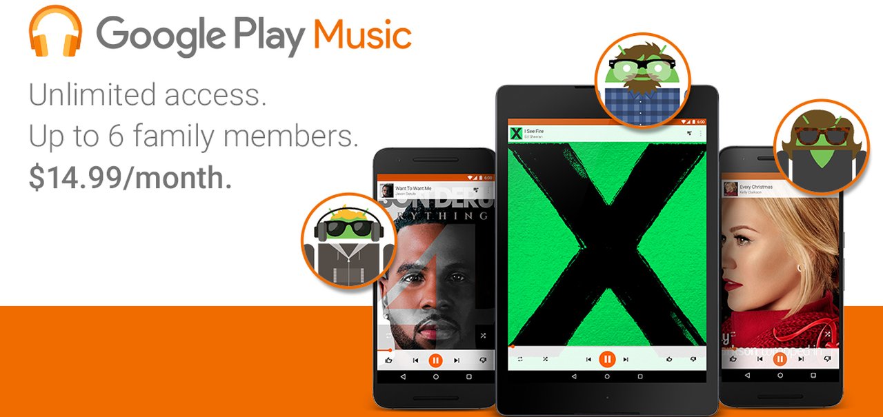 Google Play Music 'Família' também vai chegar ao Brasil