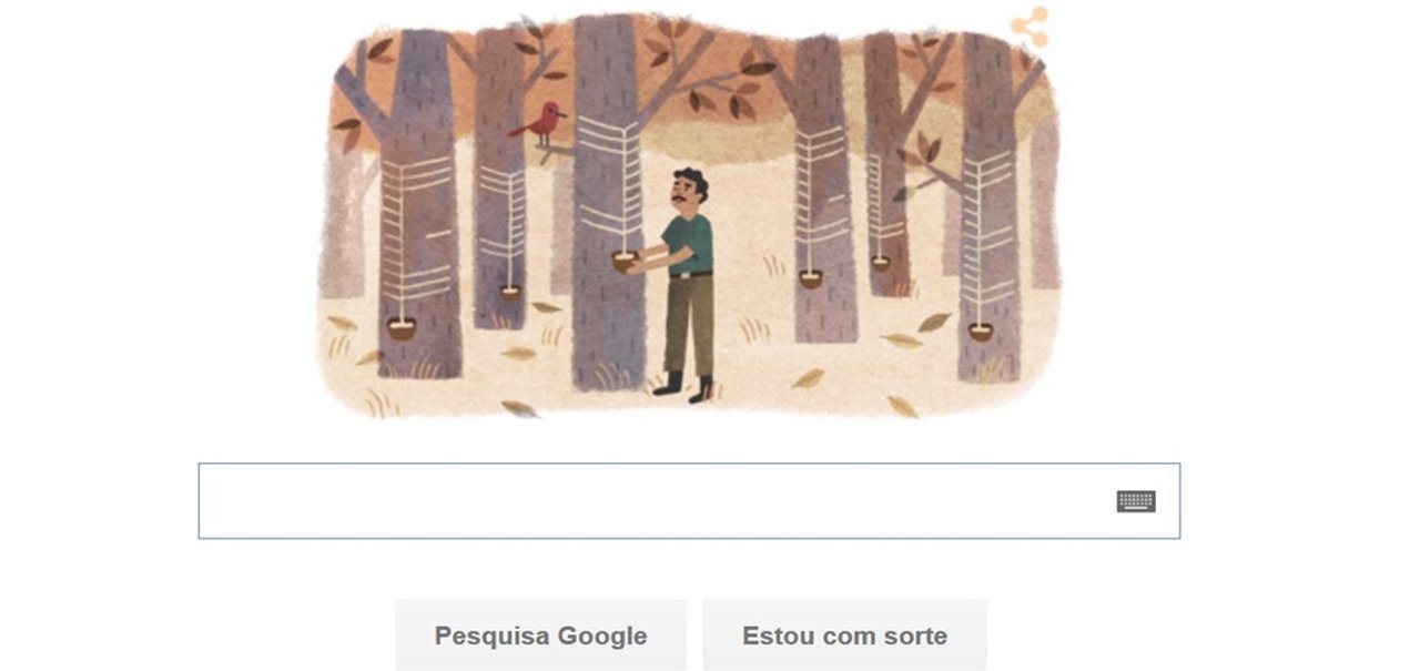 Ativista ambiental Chico Mendes é o doodle do Google de hoje (15)