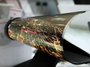 LG apresenta display OLED que pode ser enrolado como um jornal