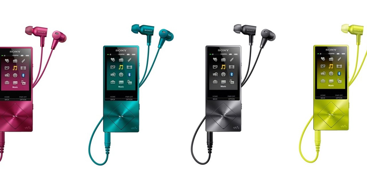 Sony Walkman A26, o novo e colorido player para músicas em alta definição