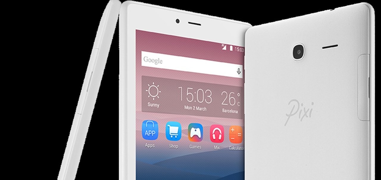 A Alcatel Onetouch revela a linha Pixi 4 de smartphones e tablets