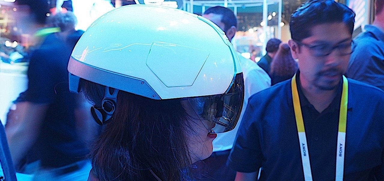 Veja mais detalhes sobre o capacete com realidade virtual da Intel