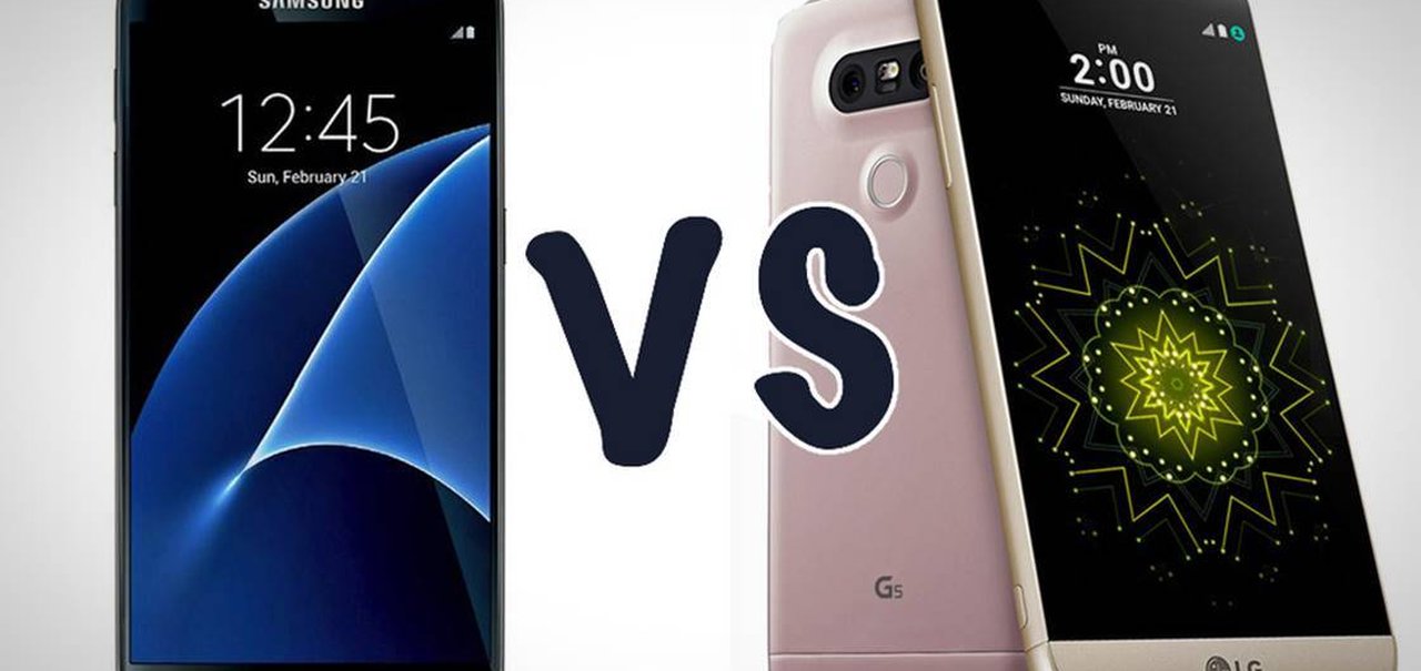 LG G5 ou Samsung Galaxy S7: de qual smartphone você gostou mais?