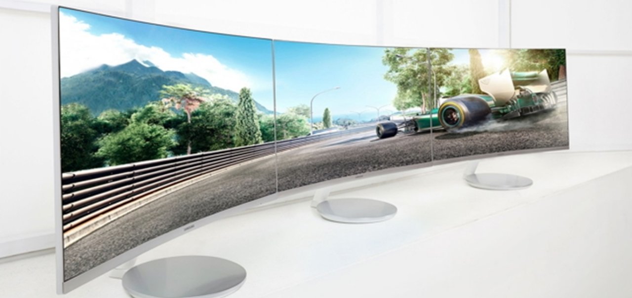 Samsung anuncia novos monitores com tela curva e FreeSync via HDMI