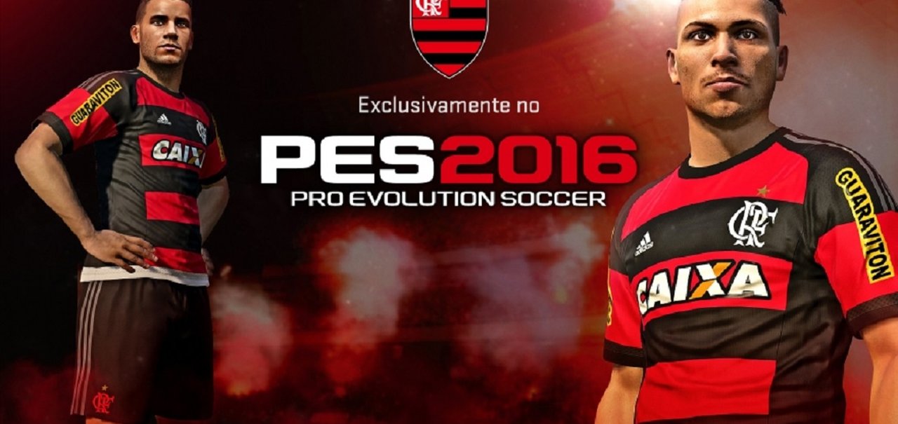Flamengo é o clube que vai estar na capa especial de PES 2016
