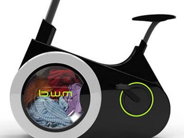 BiWa: a bicicleta ergométrica que lava sua roupa enquanto você se exercita