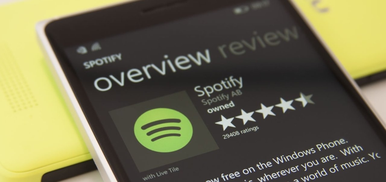 Rumor desmentido: Spotify vai continuar oferecendo suporte ao Windows Phone