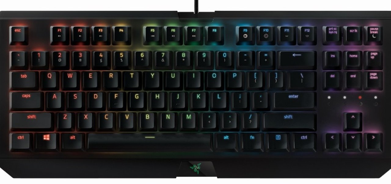 Família de teclados Razer BlackWidow ganha opções mais baratas