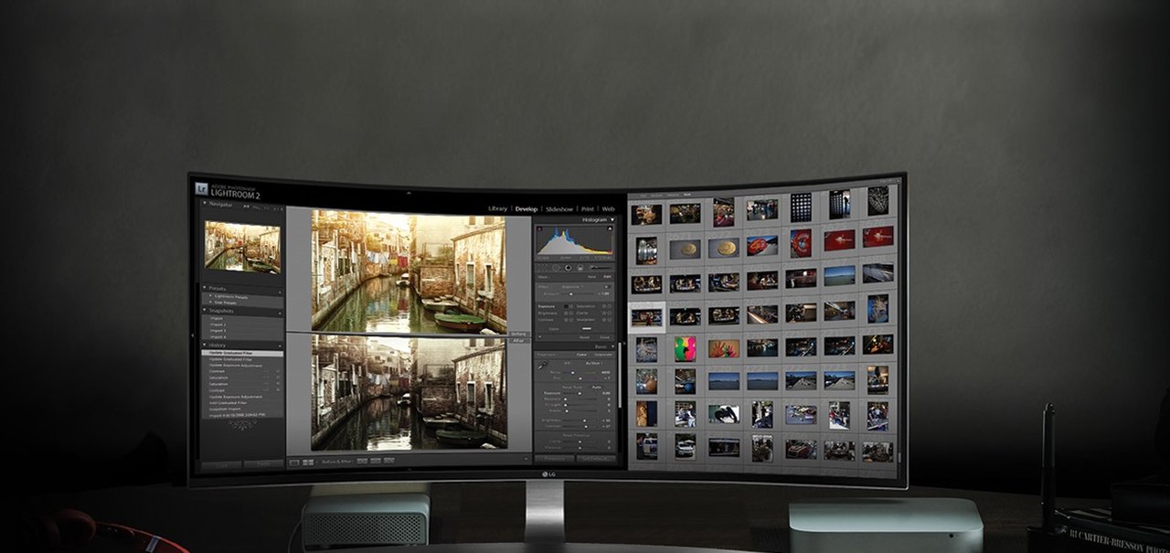 LG apresenta nova linha nervosa de monitores 4K