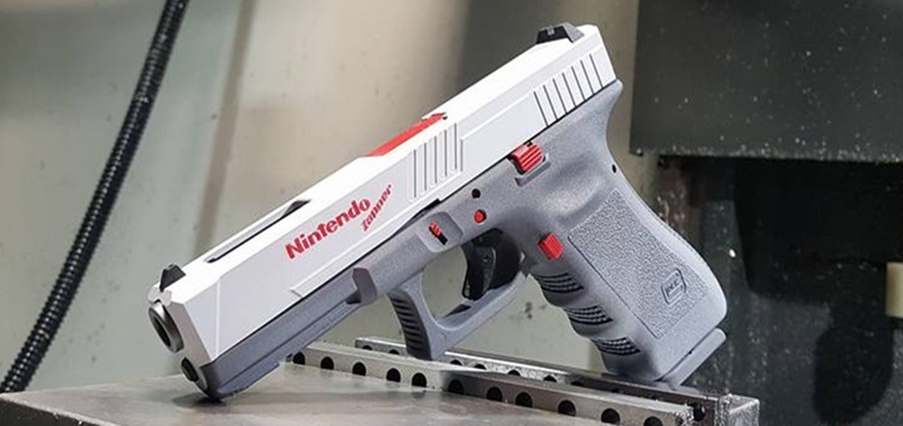 Fabricante de armas transforma Glock real em uma Nintendo Zapper