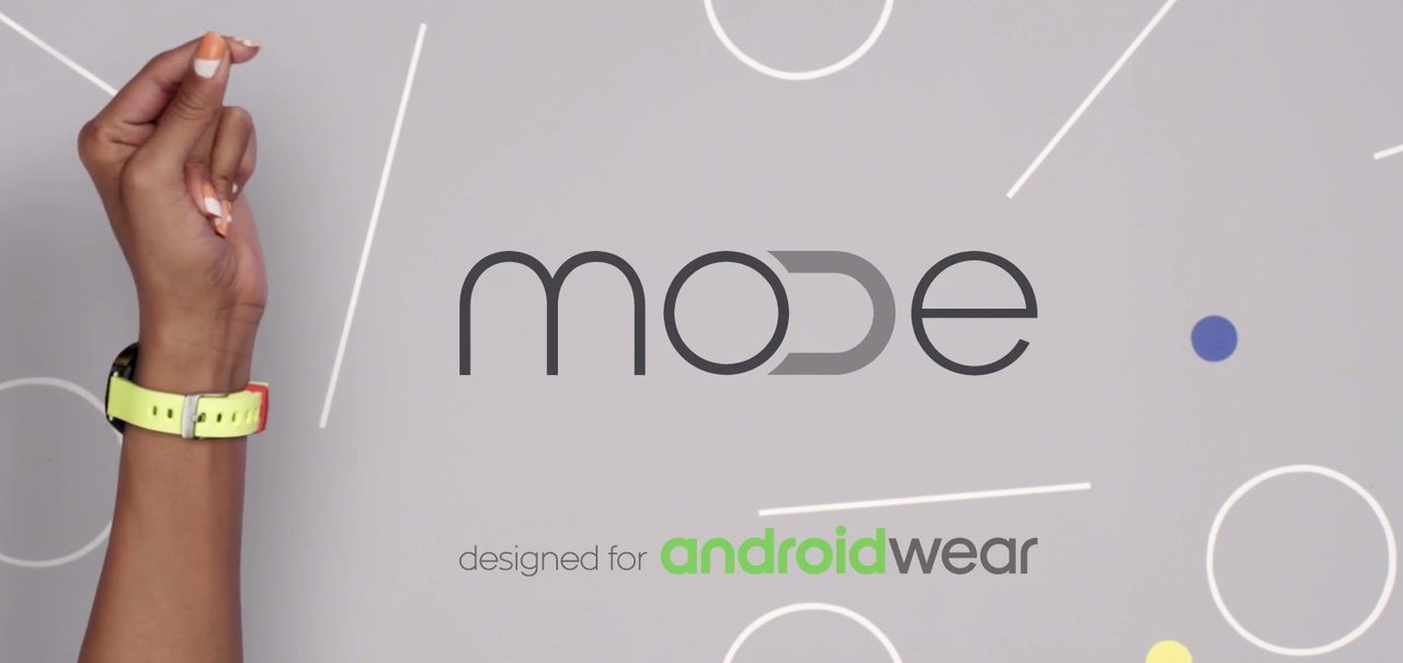 Google lança as pulseiras MODE para smartwatches com Android Wear