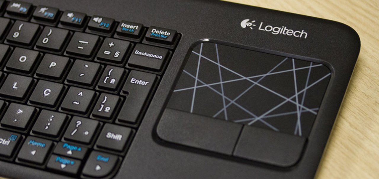 Review: teclado wireless e touch Logitech k400r