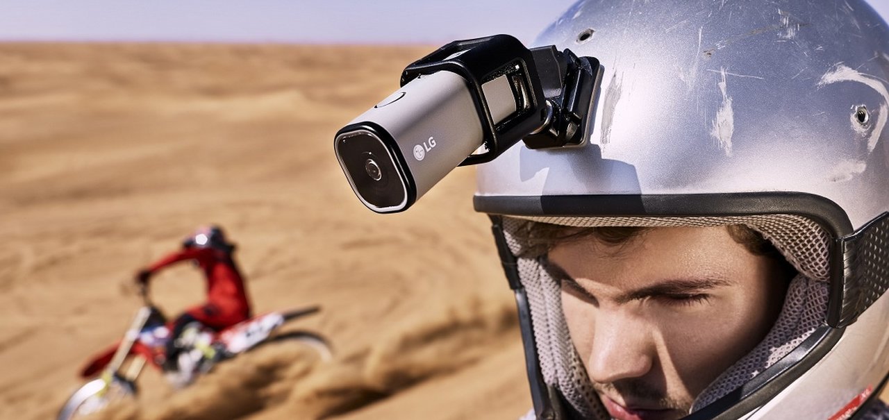 LG lança rival da GoPro que faz stream para o YouTube