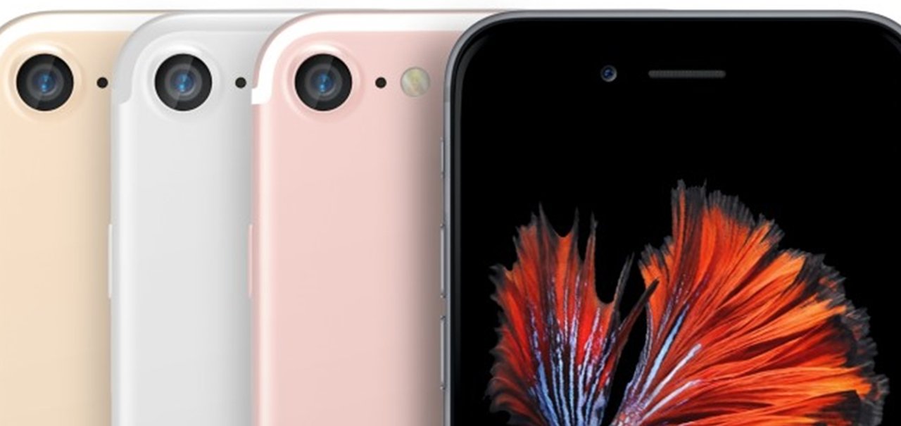 Vazamento de renderizações confirma design aproximado do iPhone 7