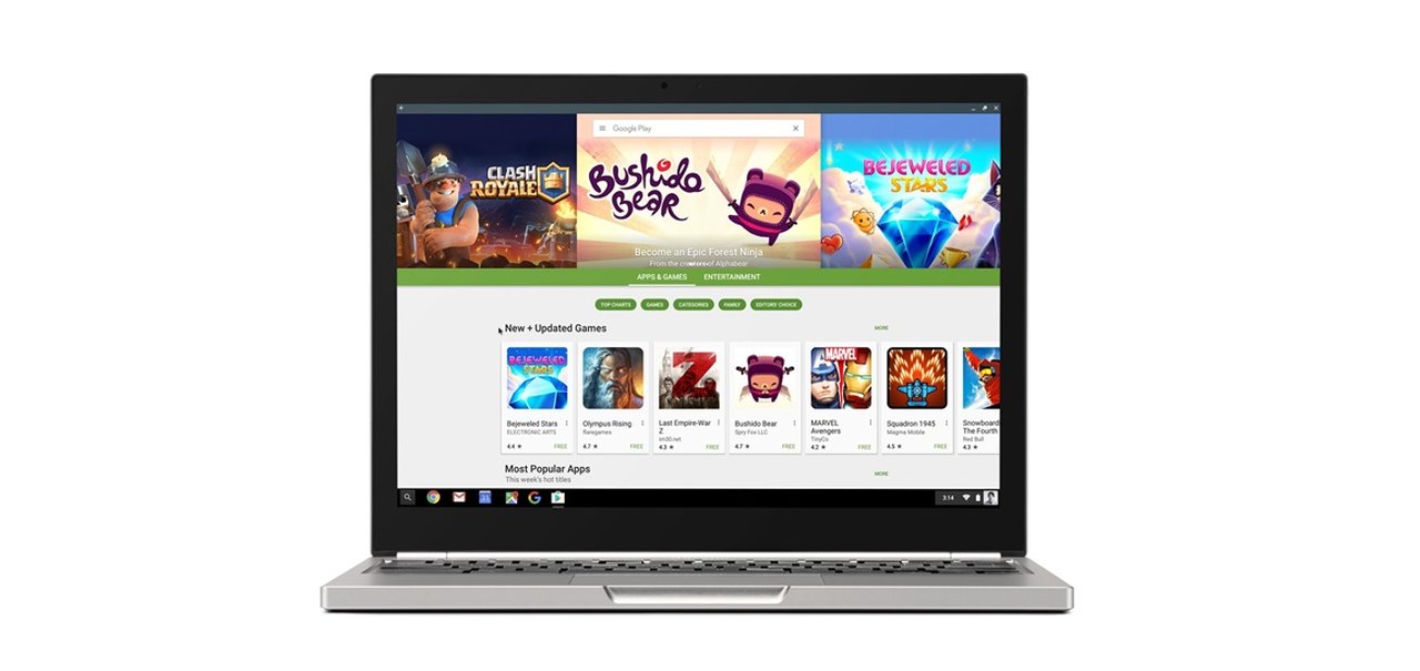 Agora sim: todos os apps do Android vão rodar no Chrome OS de forma nativa