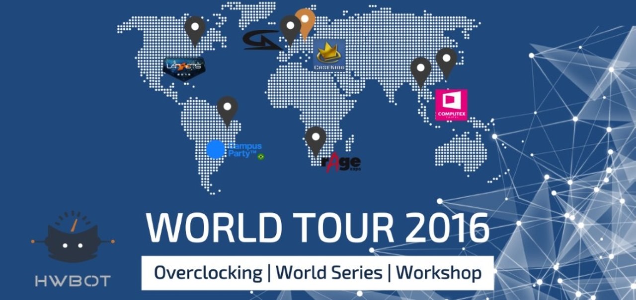 HWBOT anuncia campeonatos e workshops para a Computex 2016