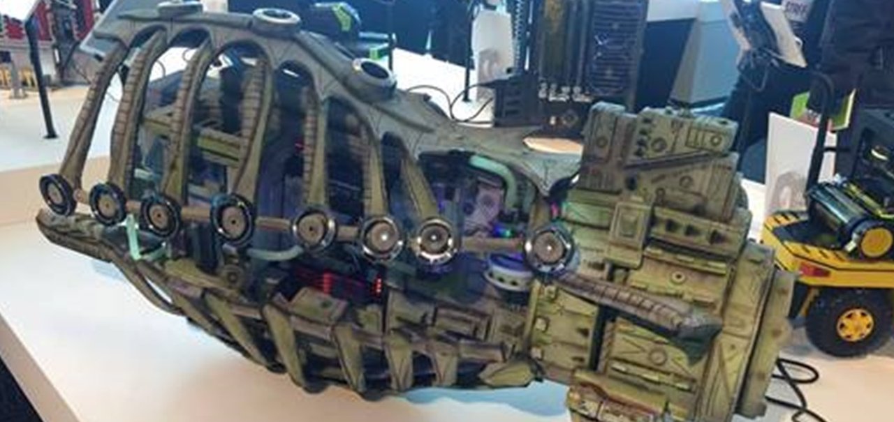 Casemod animal: brazuca leva 1º lugar com seu 'Bahia Blaster' na Computex