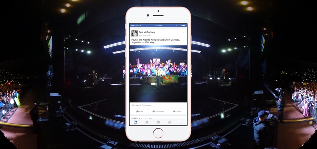 Facebook já permite postar fotos em 360° 'interativas'