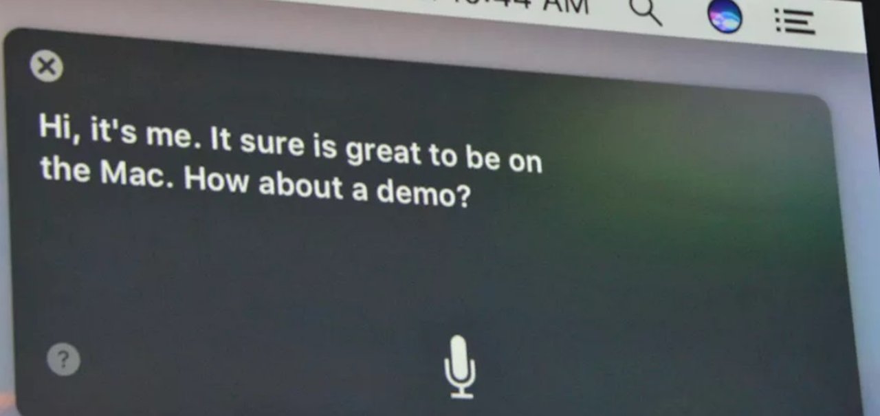 É oficial! Novo MacOS Sierra vai ter suporte total à Siri