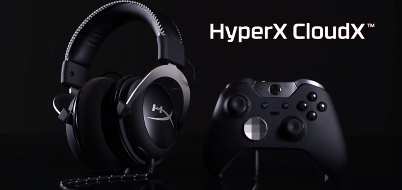 Conheça o novo headset gamer HyperX CloudX