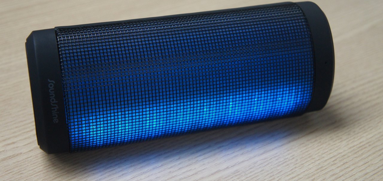 Review: caixa de som SoundShine Bluetooth LED Speaker