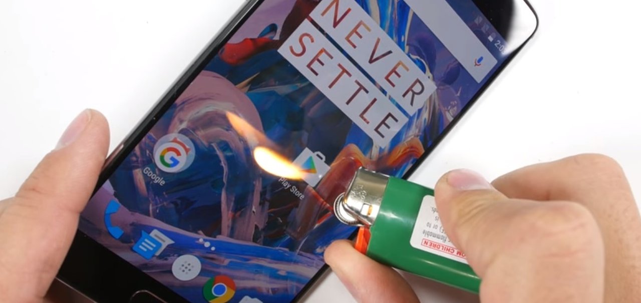 Prova de fogo: OnePlus 3 é mais resistente do que parece [vídeo]