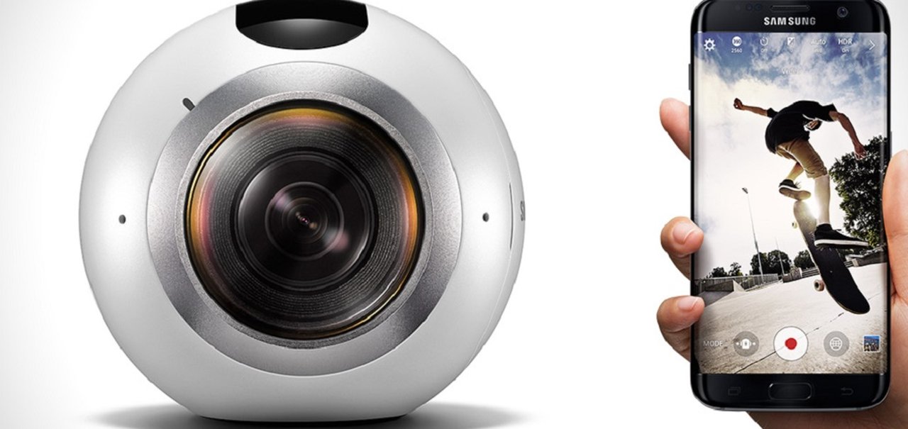 Samsung Gear 360 é lançado por US$ 350 