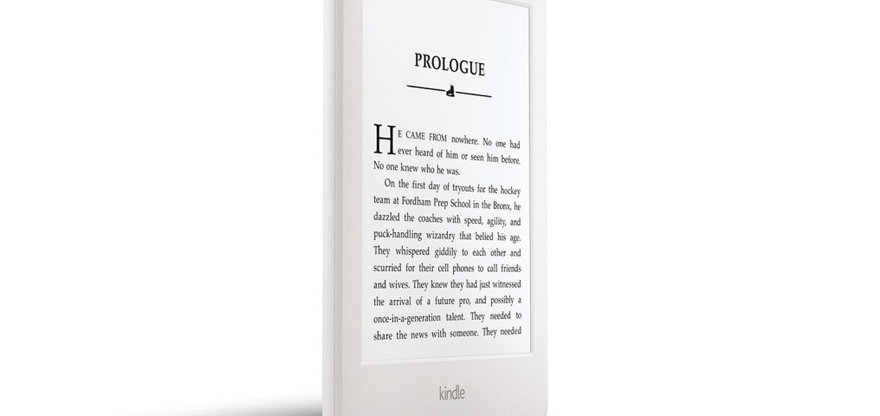 Amazon Kindle Paperwhite chega ao Brasil na versão branca por R$ 479