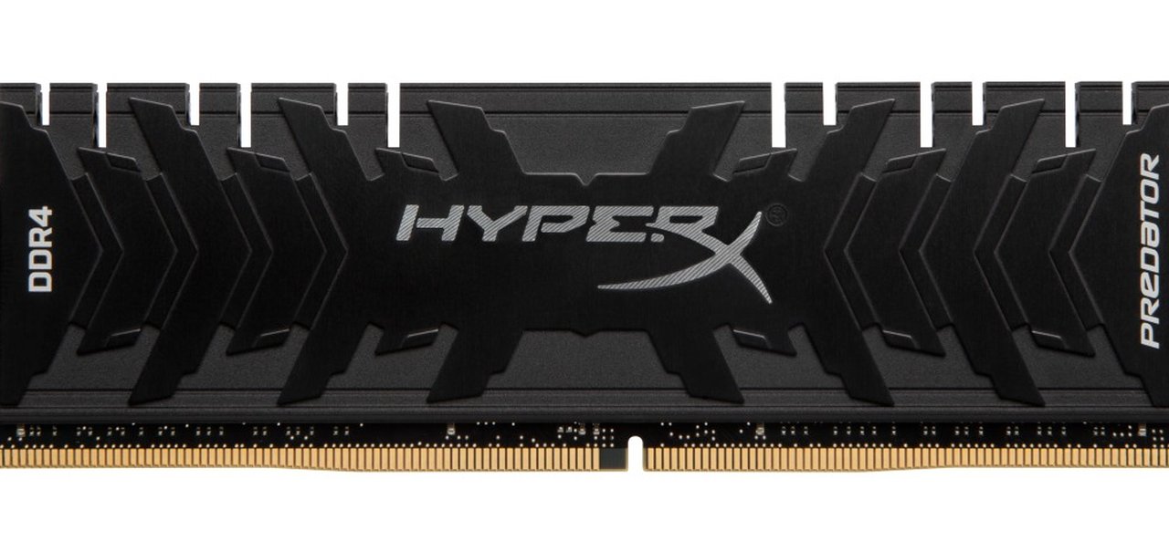 HyperX atualiza linha de memórias DDR4 com overclock e maior capacidade