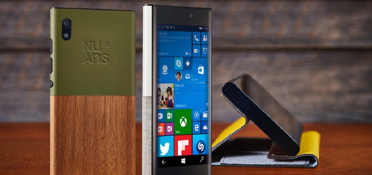 NuAns NEO, smartphone com Windows 10, começa a ser vendido pelo mundo