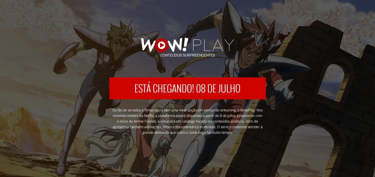 Novo streaming brasileiro vai trazer animes e séries japonesas clássicas