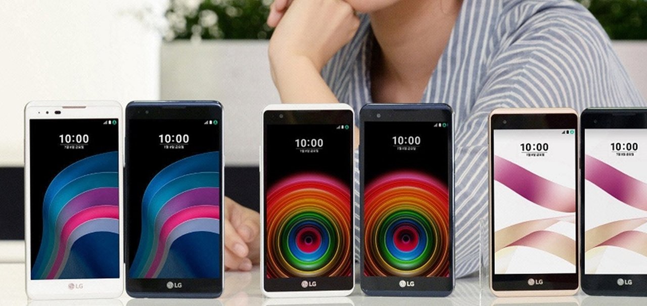 LG revela smartphone X5 e dá mais detalhes sobre os modelos X Power e Style