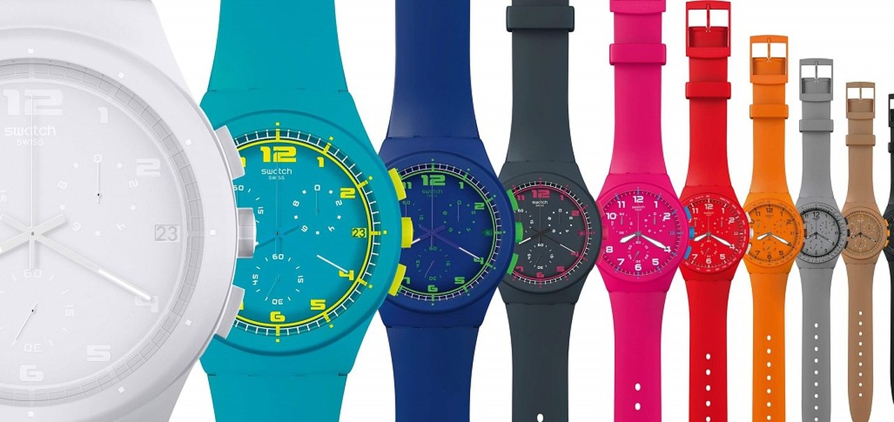 Swatch Bellamy chega ao Brasil para você pagar suas compras via NFC