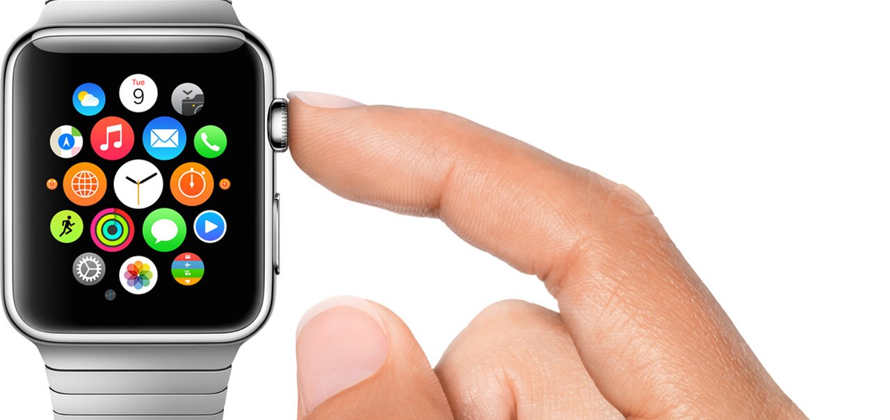 Apple patenteia coroa digital do Apple Watch para iPhone e iPad