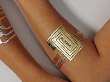 Na pele! Tatuagem temporária já pode ser usada como interface touch