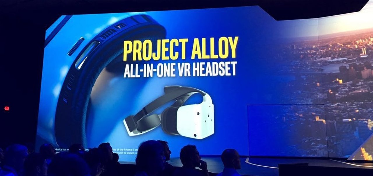 Intel anuncia Project Alloy; headset VR tudo em um com Windows holográfico