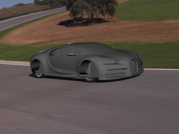 Foi assim que a Bugatti fez um comercial com um carro que nem existia ainda
