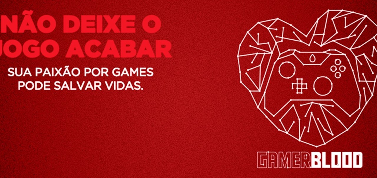 #GamerBlood: Xbox cria campanha para incentivar doação de sangue no Brasil