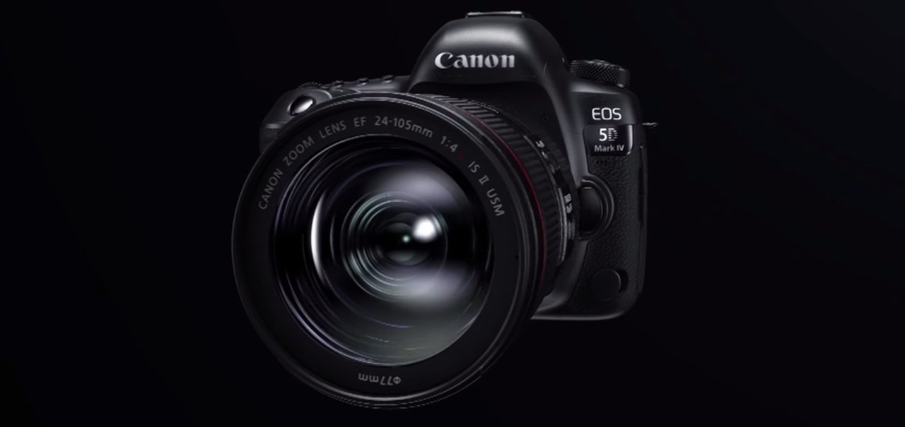 Nova câmera DSLR 5D Mark IV da Canon tem vídeo em 4K e WiFi embutido