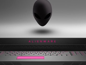 Notebook da Alienware com GTX 1080 liga apenas com o olhar