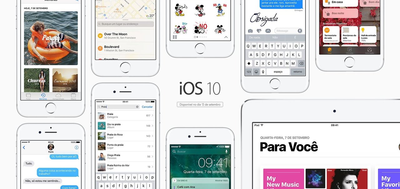 Prepare seu iPhone: iOS 10 chega em 13 de setembro