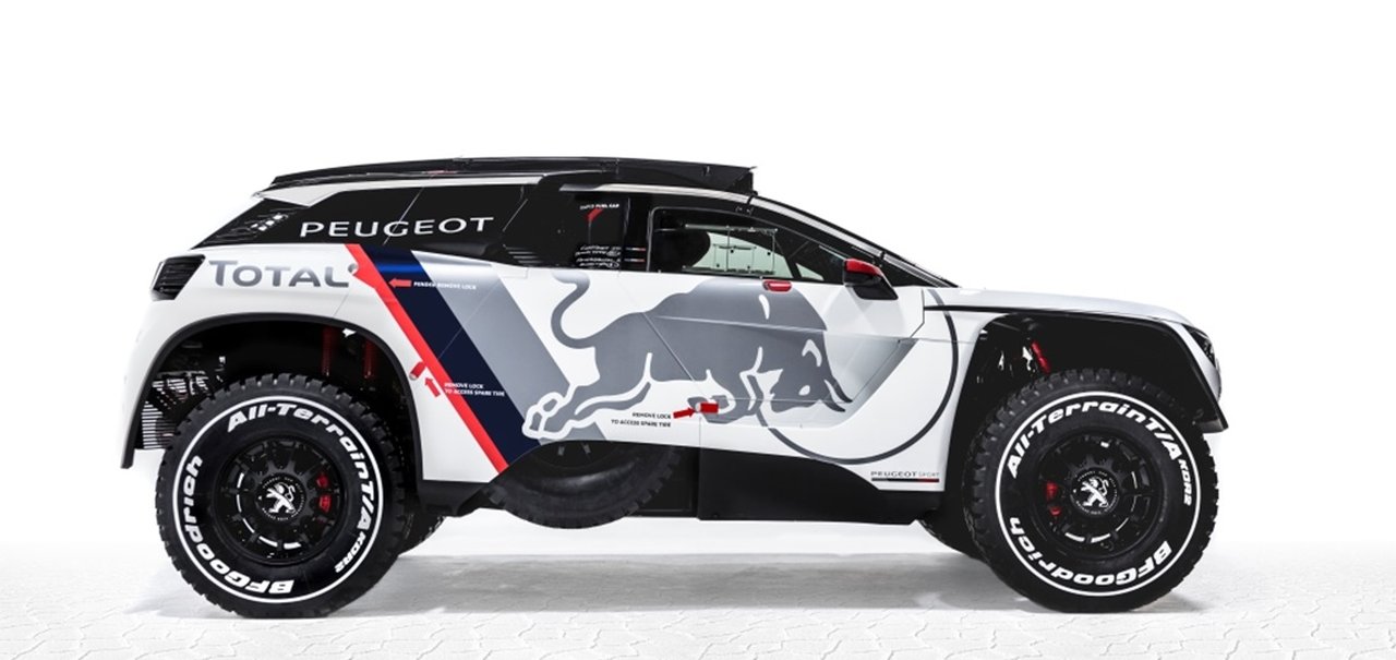 De carro de família a monstro do deserto: Peugeot mostra 3008 DKR de rally