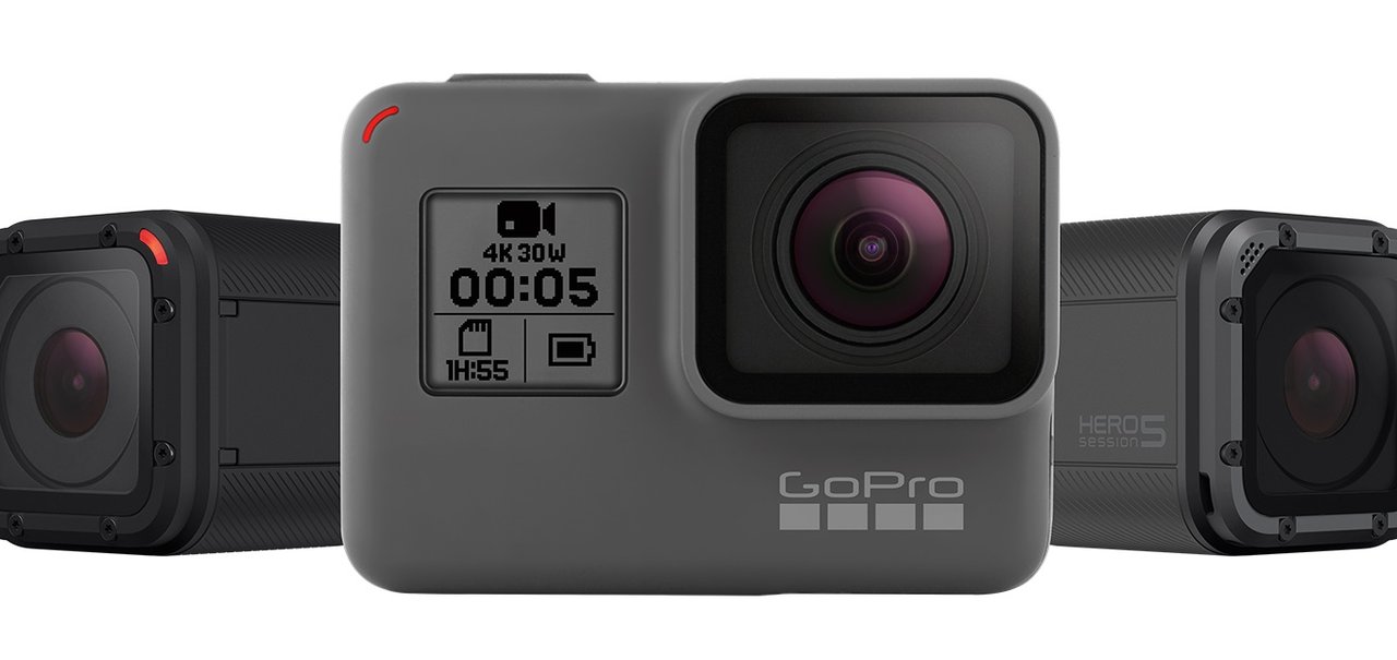 Ação, câmera, ação! GoPro lança novas câmeras Hero5 Black e Hero5 Session