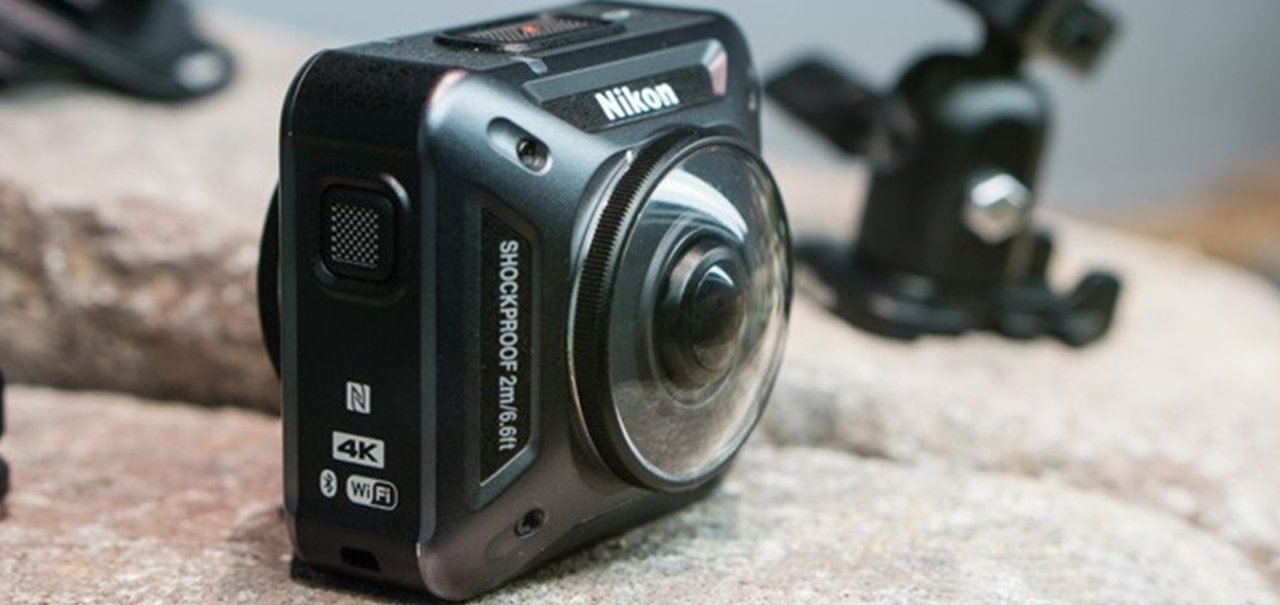 Nikon apresenta suas concorrentes para as GoPro, incluindo a KeyMission 360