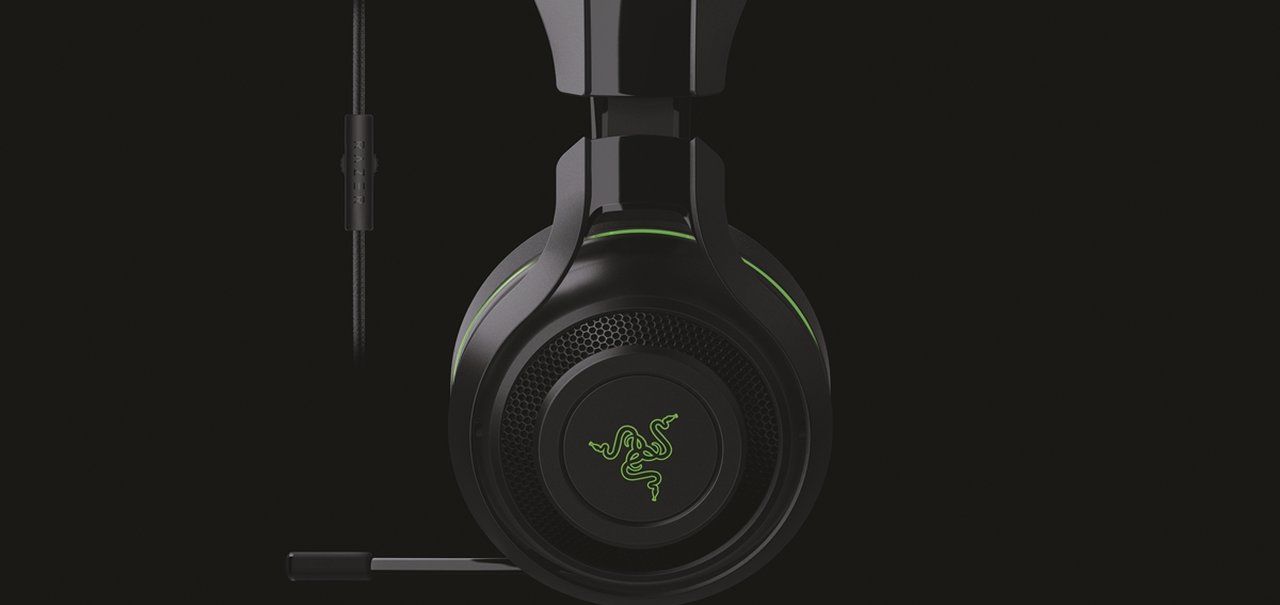 Razer lança headset gamer ManO’War 7.1, compatível com PS4, Xbox One e PC