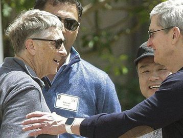 Bill Gates e Tim Cook estiveram entre possíveis vices de Hillary Clinton
