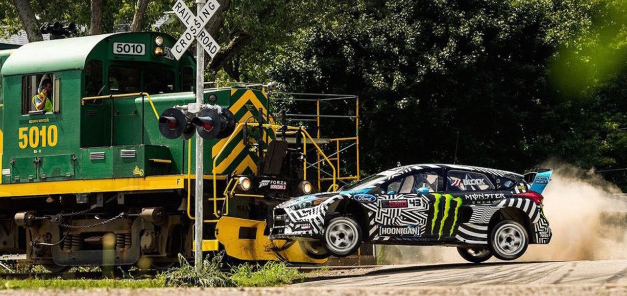 Novo vídeo em 360 graus coloca você no meio da Gymkhana de Ken Block