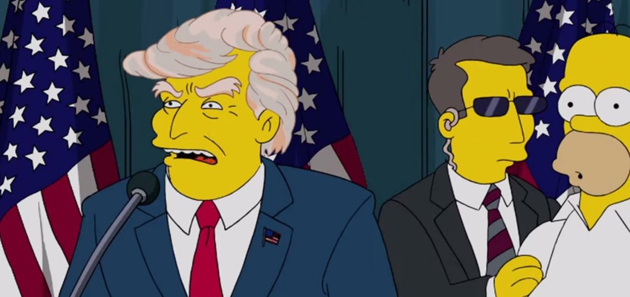 Os Simpsons já previa a vitória de Donald Trump para a presidência dos EUA