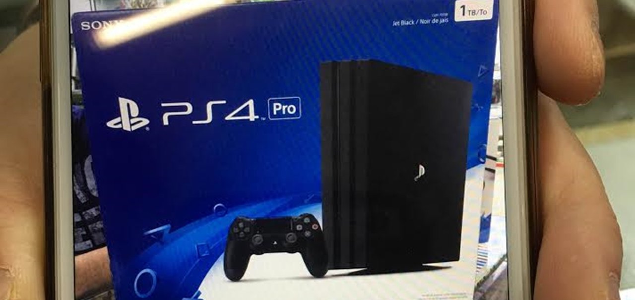 Um dia antes do lançamento oficial, mercado cinza brasileiro já tem PS4 Pro